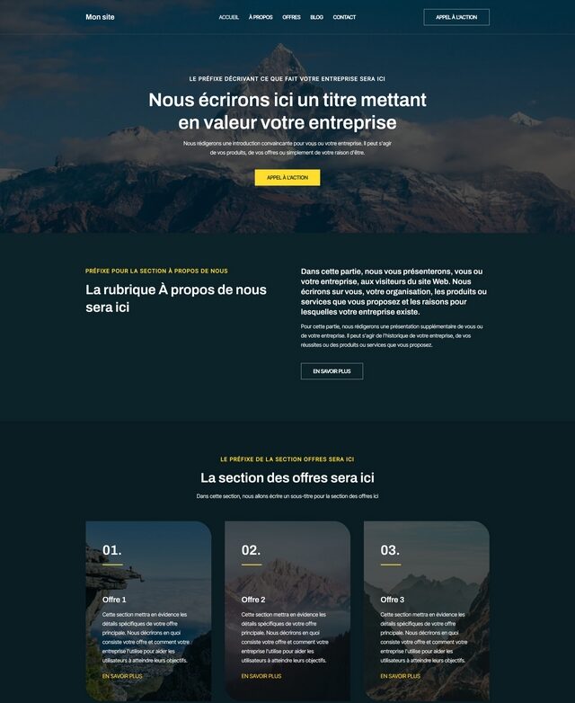 Proposition 7 - Premium